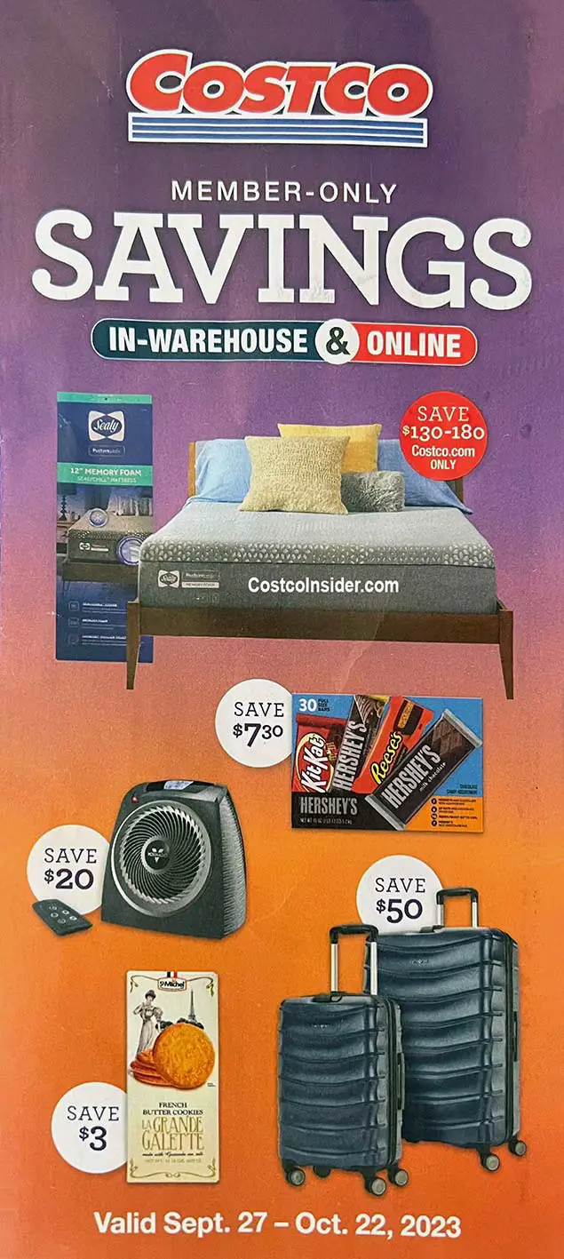 Costco October 2023 Coupon Book AzFa