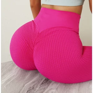 New Tendency Butt Lifting Anti-Cellulite Sexy Leggings for Women | High Waisted Yoga Pants Workout Tummy Control Sport Tights Honeycomb Texture | Butt Lifting Leggings for Women Tummy Control | Tiktok Workout Yoga Pants High Waisted Scrunch Booty Gym Tights